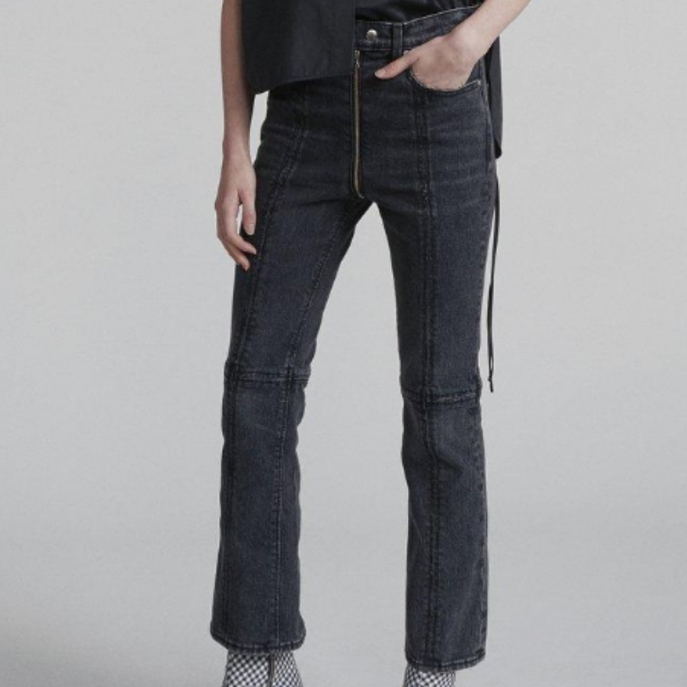 Rag & Bone 28" Slim Cropped Iver Pant Jeans